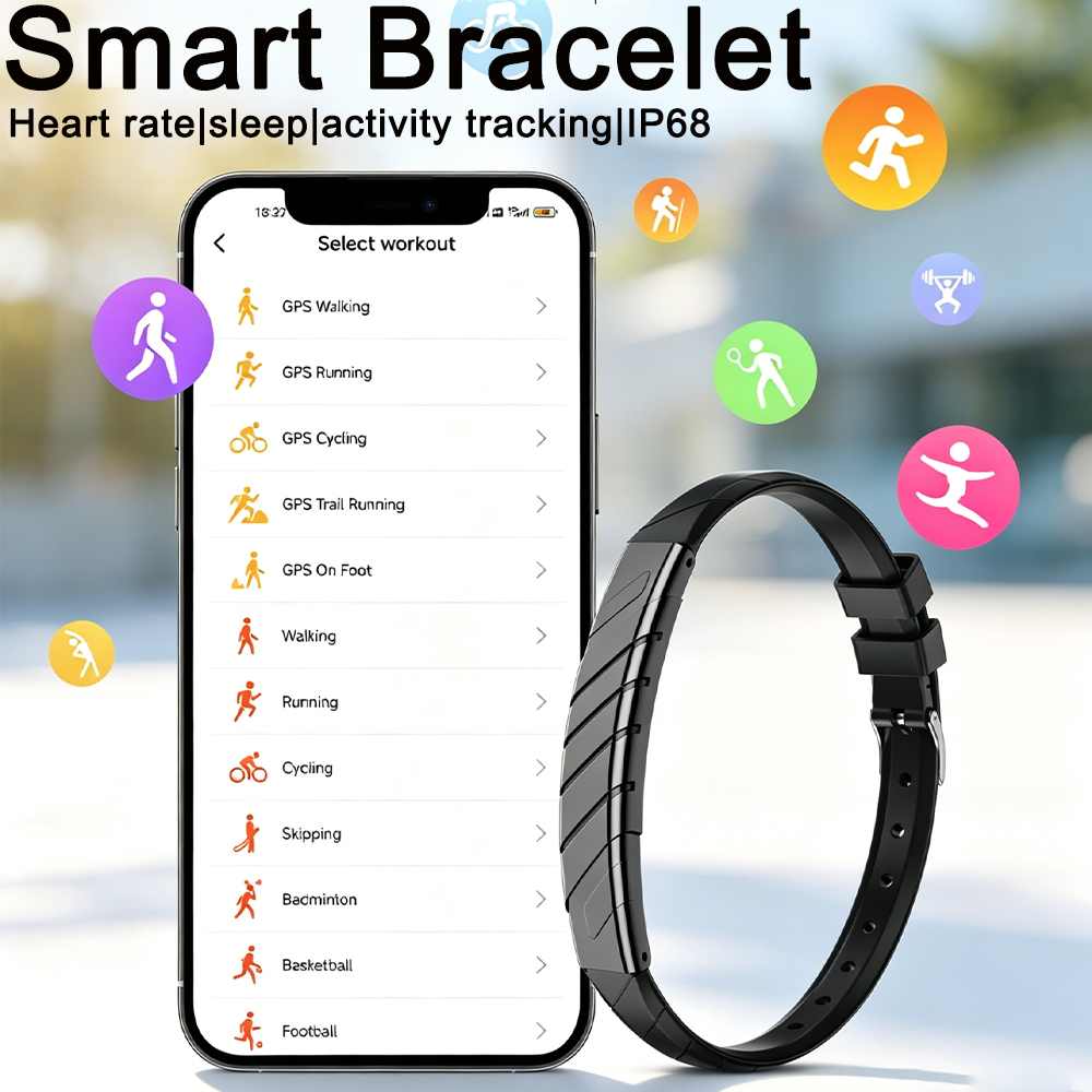 Korean Daily Lifestyle - 2026 New Smart Bracelet Unisex, Sports