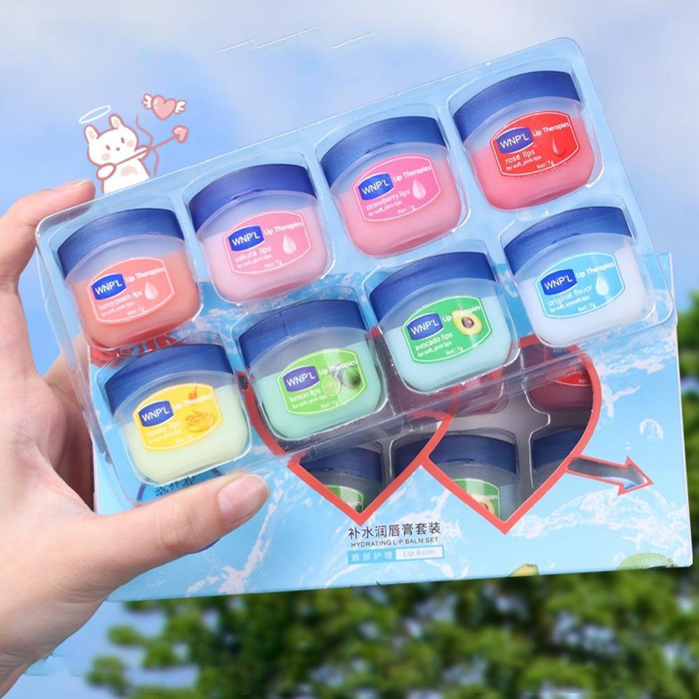 Lip Tint Korean - Natural Plant Lip Balm Moisturizing Lipsticks