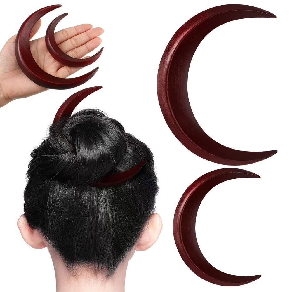 Fashion Elegant Crescent Hair  - Hanbok Hair Pin avaliação e preço