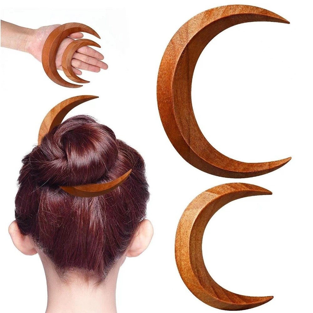 Fashion Elegant Crescent Hair  - Hanbok Hair Pin avaliação e preço