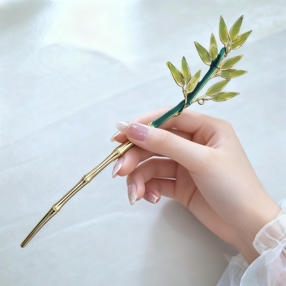 Enamel Alloy Hairpin For Women - Hanbok Hair Pin avaliação e preço