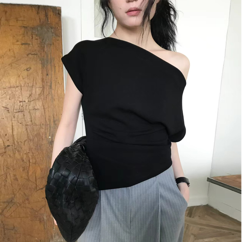 Elegant One-Shoulder Design Se - Lifestyle Of Korean avaliação e preço