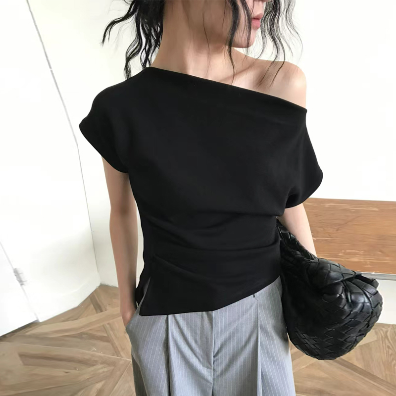 Elegant One-Shoulder Design Se - Lifestyle Of Korean avaliação e preço