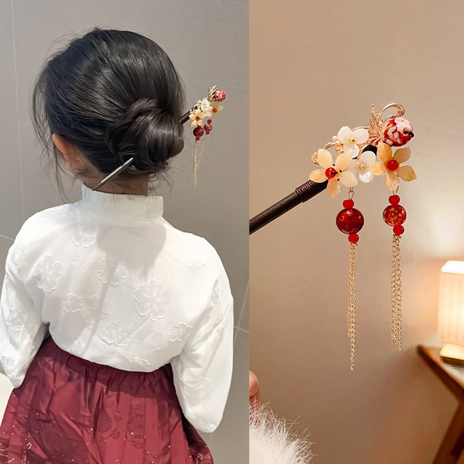Holiday Party Chinese Hair Sti - Hanbok Hair Pin avaliação e preço