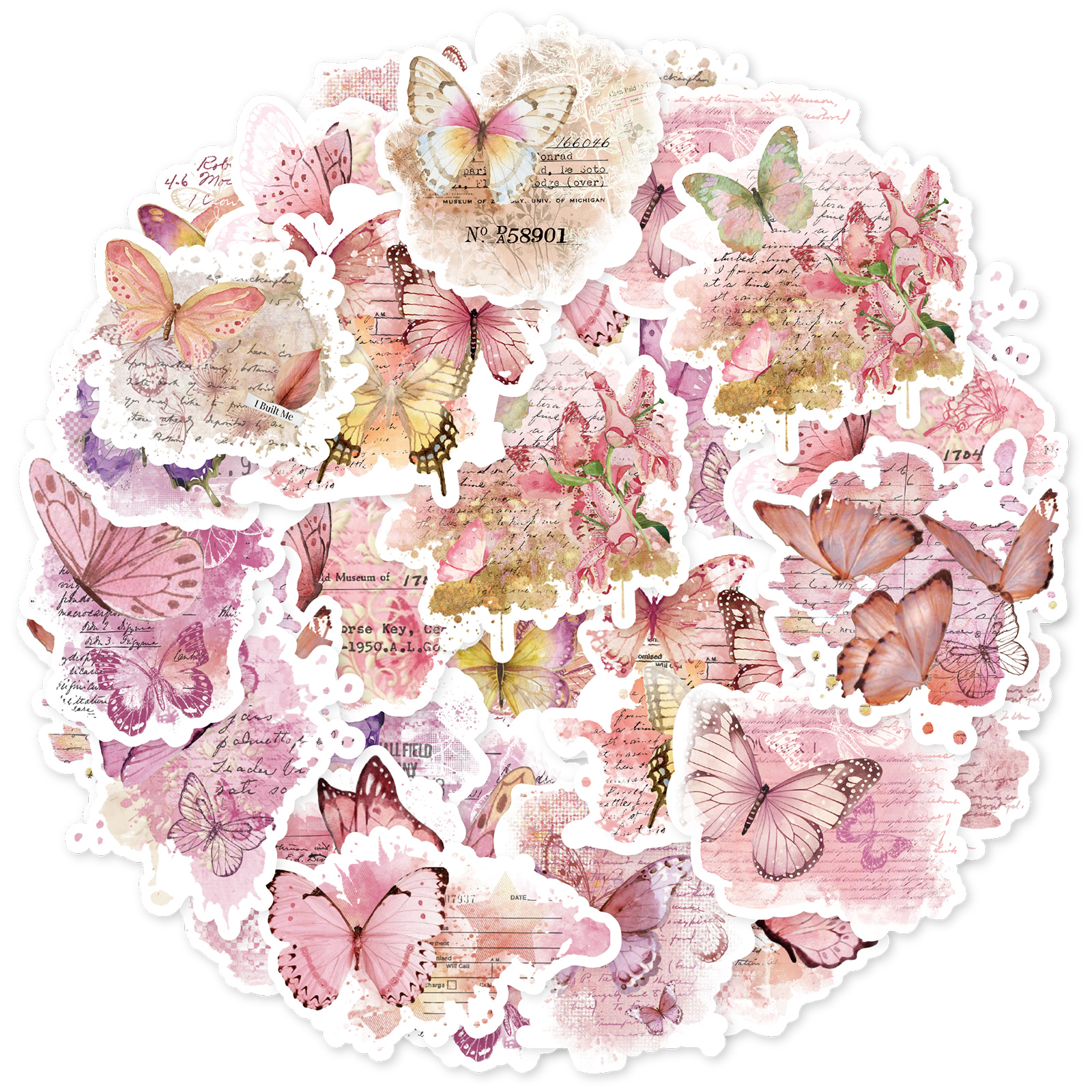 Etori Life Pink Watercolor But - Lifestyle Of Korean avaliação e preço