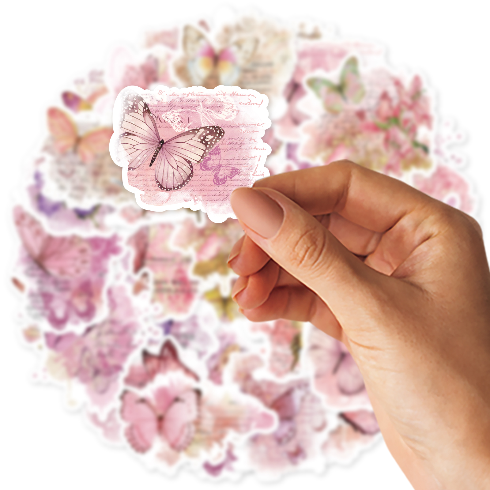 Etori Life Pink Watercolor But - Lifestyle Of Korean avaliação e preço