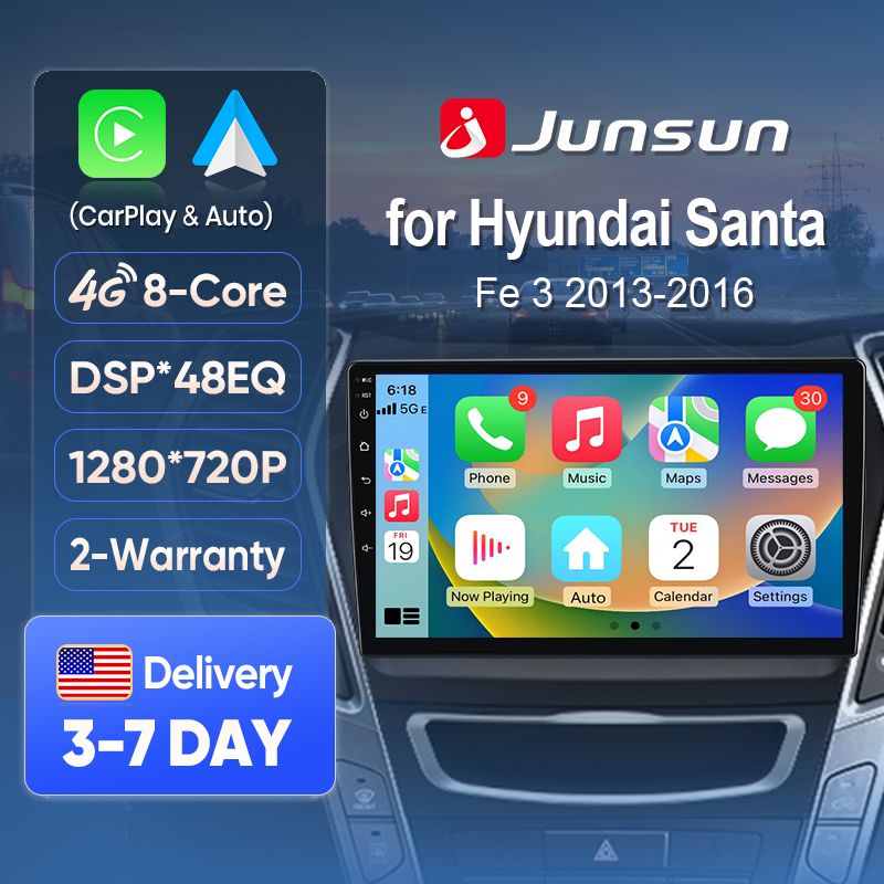 Junsun AI Voice Car Stereo Rad - Korean Lifestyle Products avaliação e preço