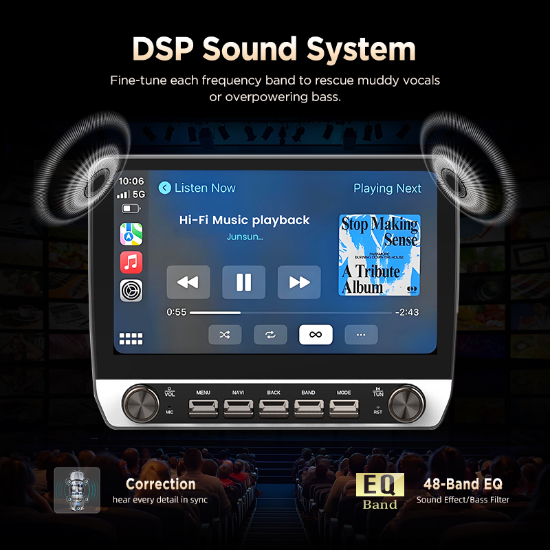 Junsun AI Voice Car Stereo Rad - Korean Lifestyle Products avaliação e preço