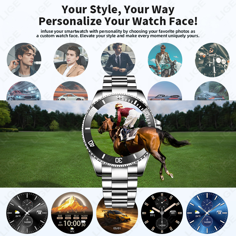 LIGE New Style Luxury Smart Wa - Korean Luxury Lifestyle avaliação e preço