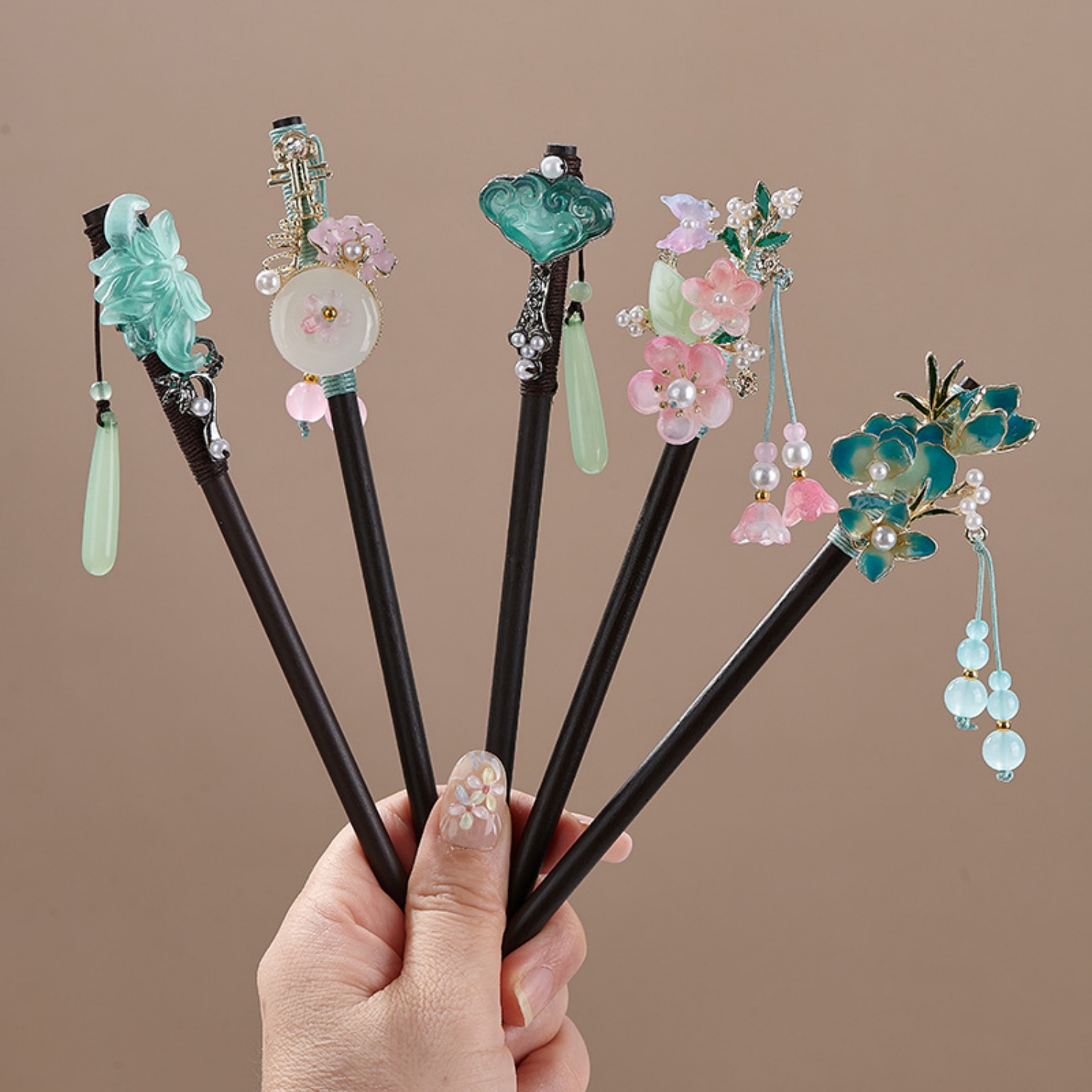 Vintage Flower Hairpin For Wom - Hanbok Hair Pin avaliação e preço