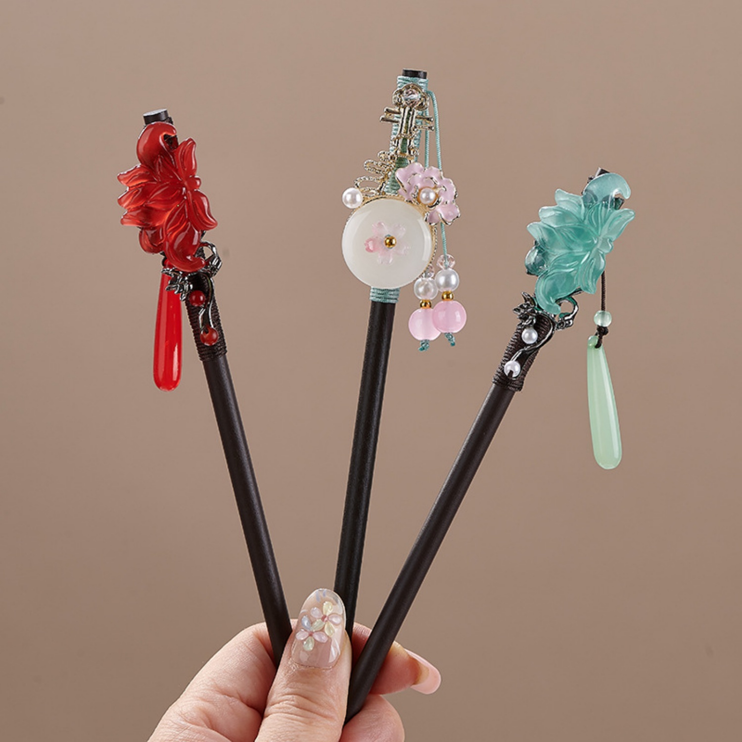 Vintage Flower Hairpin For Wom - Hanbok Hair Pin avaliação e preço