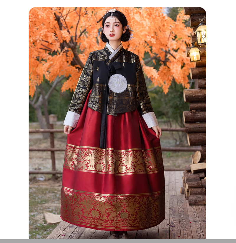 Ethnic style retro Hanbok temp - Lifestyle Of Korean avaliação e preço