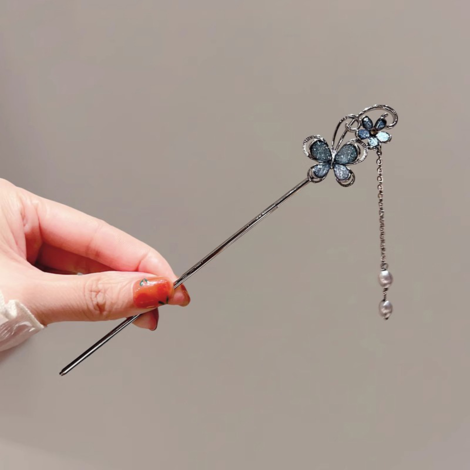 Butterfly Tassel Hairpin Hair  - Hanbok Hair Pin avaliação e preço