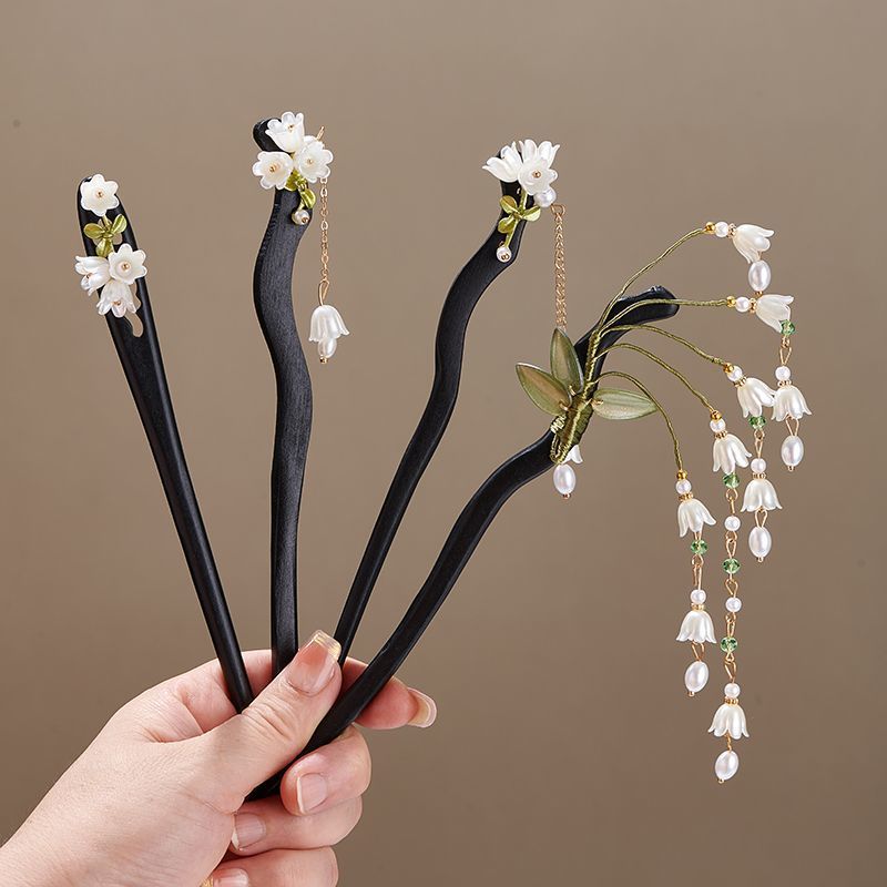 Lily Of The Valley1 Hair Stick - Hanbok Hair Pin avaliação e preço