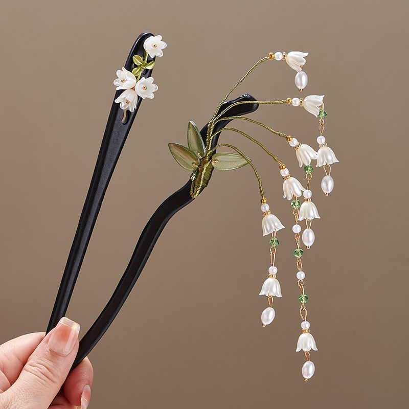 Lily Of The Valley1 Hair Stick - Hanbok Hair Pin avaliação e preço