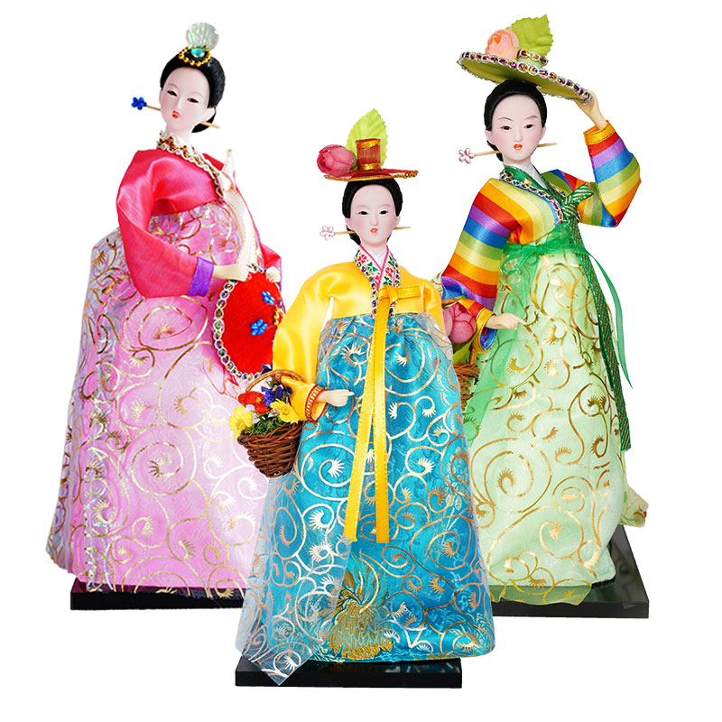 30 CM Korean National Doll Wed - Korean Lifestyle Items avaliação e preço
