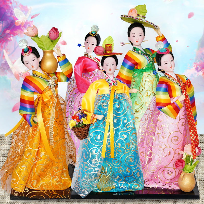 30 CM Korean National Doll Wed - Korean Lifestyle Items avaliação e preço