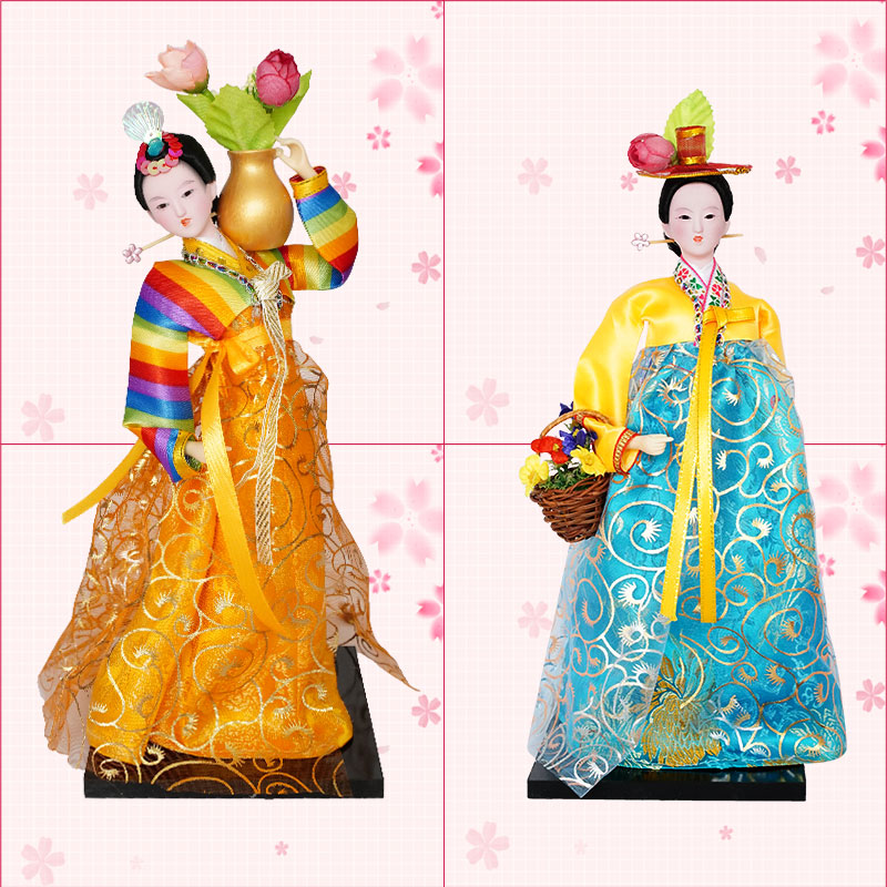 30 CM Korean National Doll Wed - Korean Lifestyle Items avaliação e preço