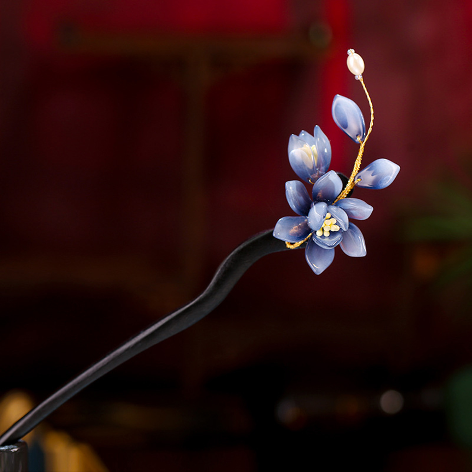 Wedding Hanfu Hairpin wood hai - Hanbok Hair Pin avaliação e preço