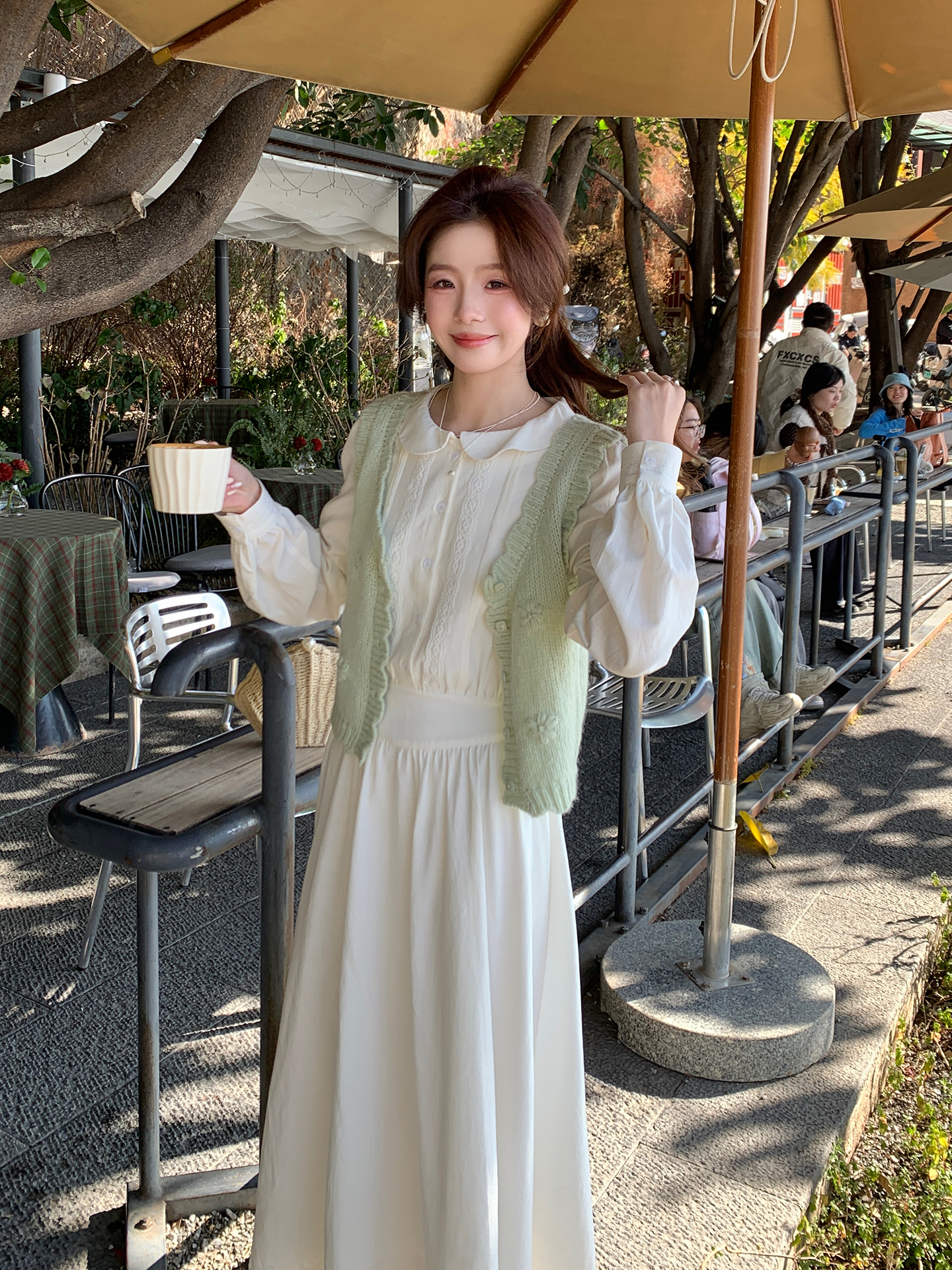Elegant Korean Style Sweet Fee - Lifestyle Of Korean avaliação e preço