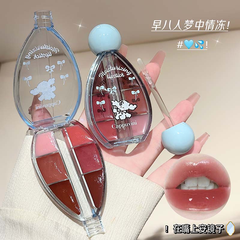 Korean Fashion Six-color Mirro - Lip Tint Korean avaliação e preço