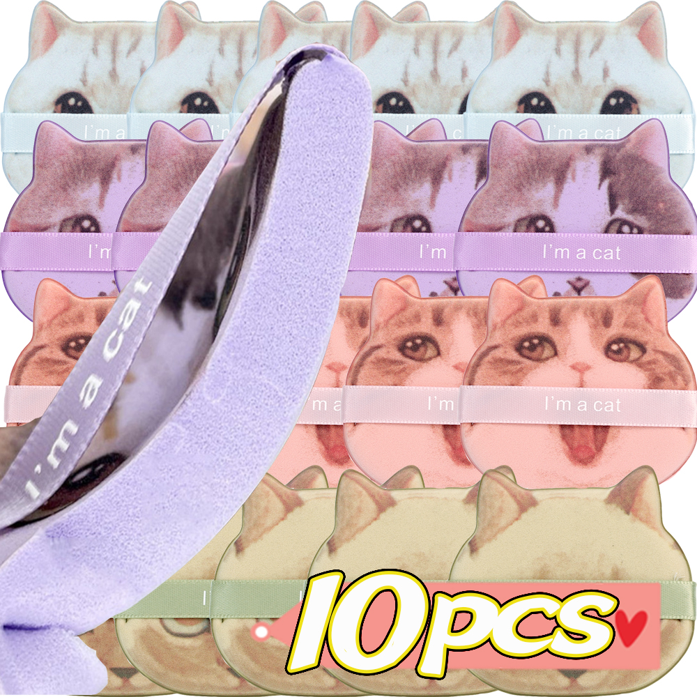 10PCS Air Cushion Cosmetic Puf - Bb Cushion Korean avaliação e preço