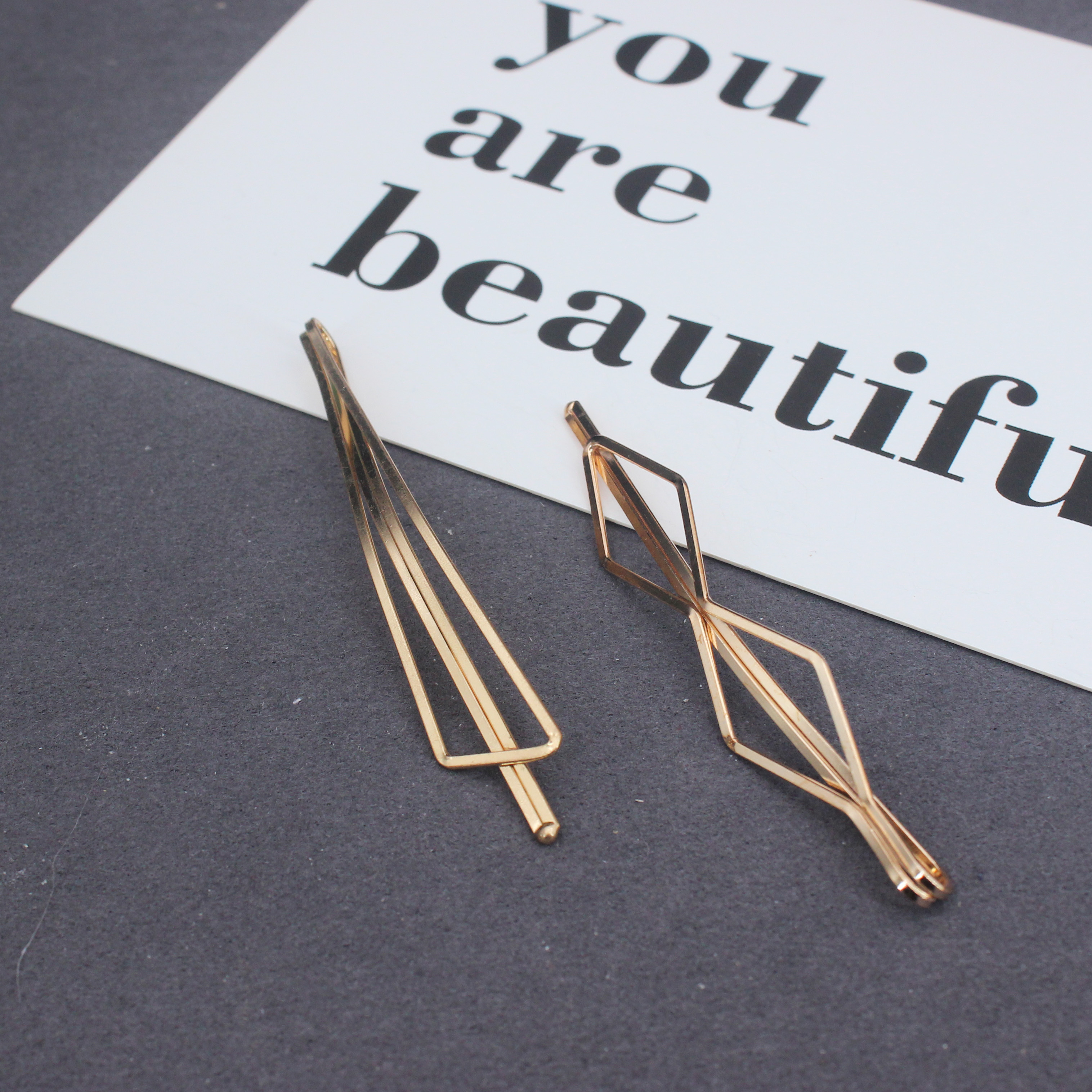 Korea Simple Metal Hair Clips  - Hanbok Hair Pin avaliação e preço
