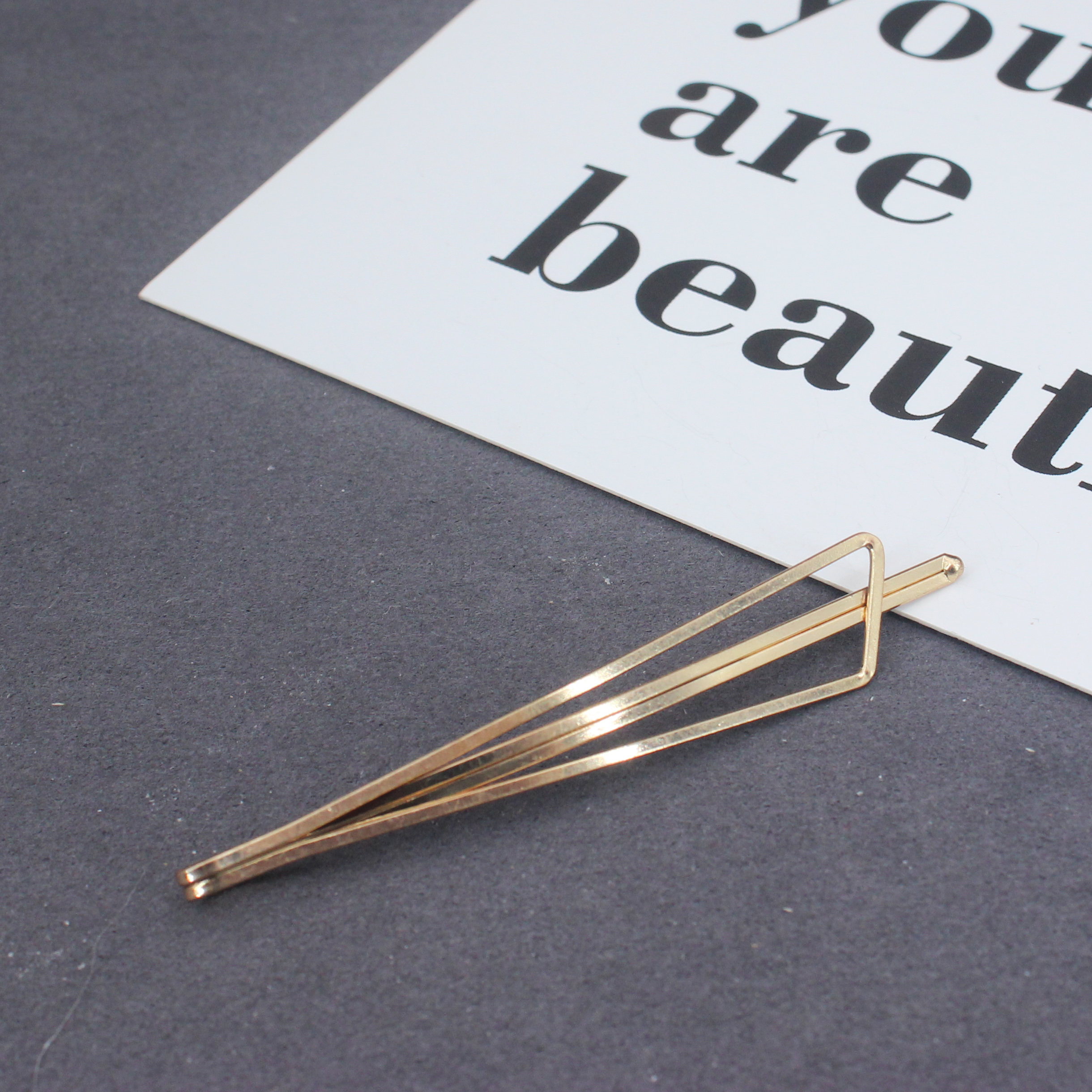 Korea Simple Metal Hair Clips  - Hanbok Hair Pin avaliação e preço
