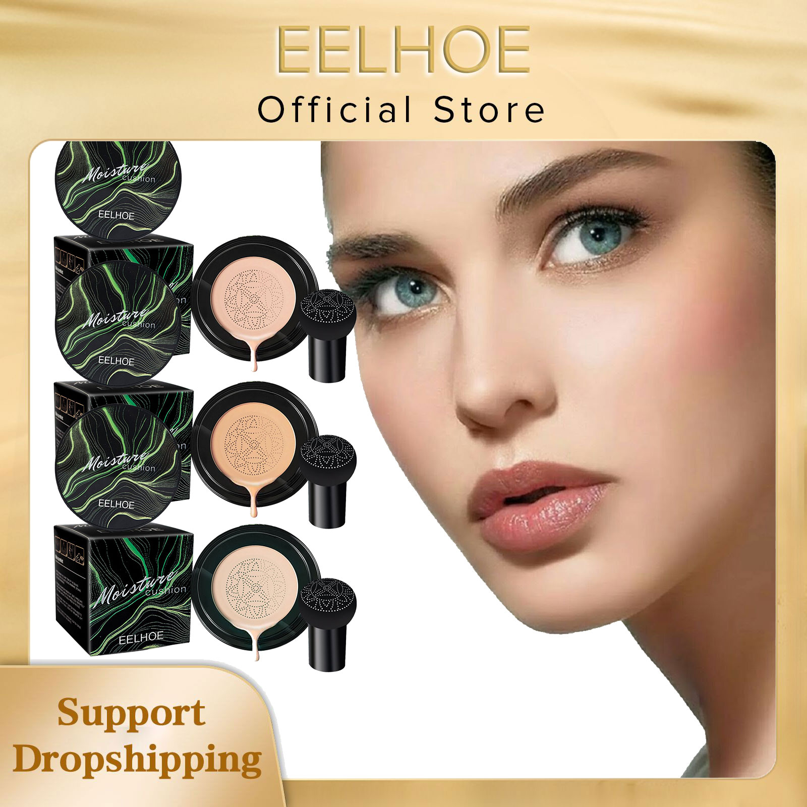 EELHOE Mushroom Head Air Cushi - Bb Cushion Korean avaliação e preço