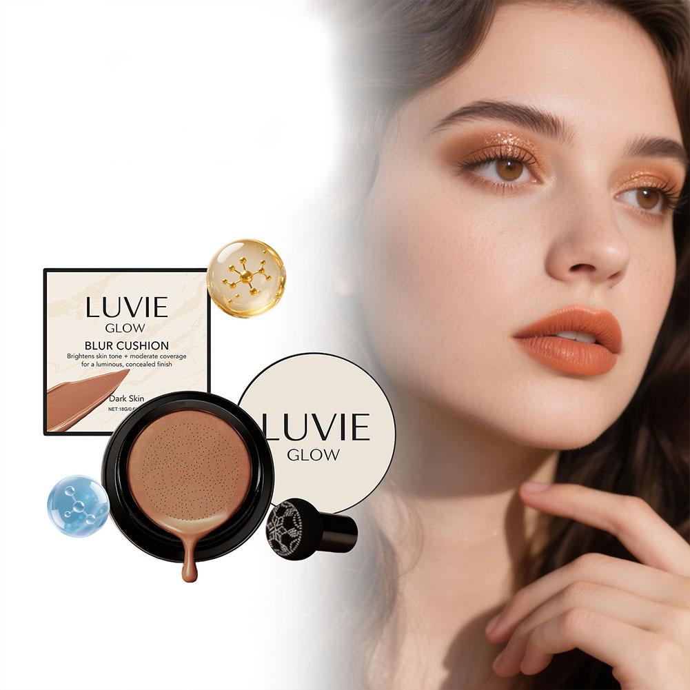LUVIE GLOW Hydrating Mushroom  - Bb Cushion Korean avaliação e preço