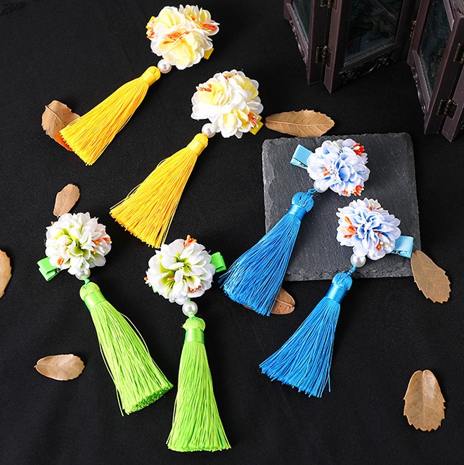 Multi style Girls Hair Clips C - Hanbok Hair Pin avaliação e preço