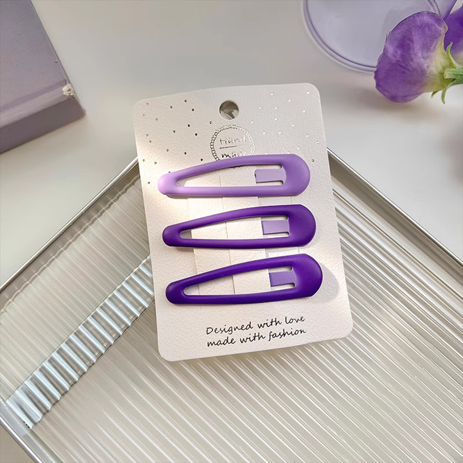 3PCS Sweet Style Headwear Pins - Lifestyle Of Korean avaliação e preço