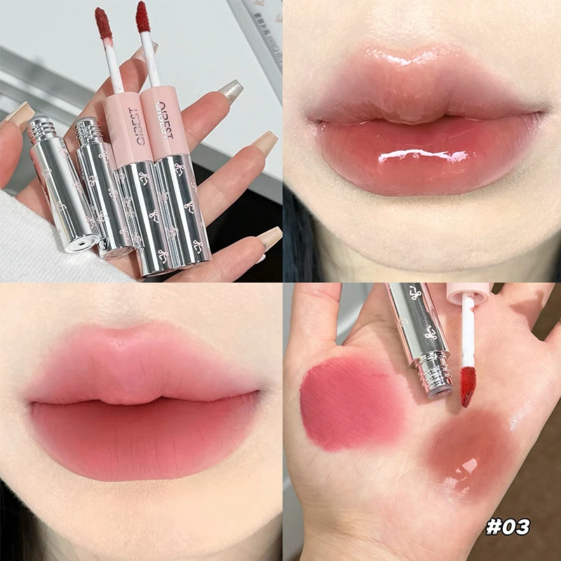 QIBEST Double Head Matte Velve - Lip Tint Korean avaliação e preço