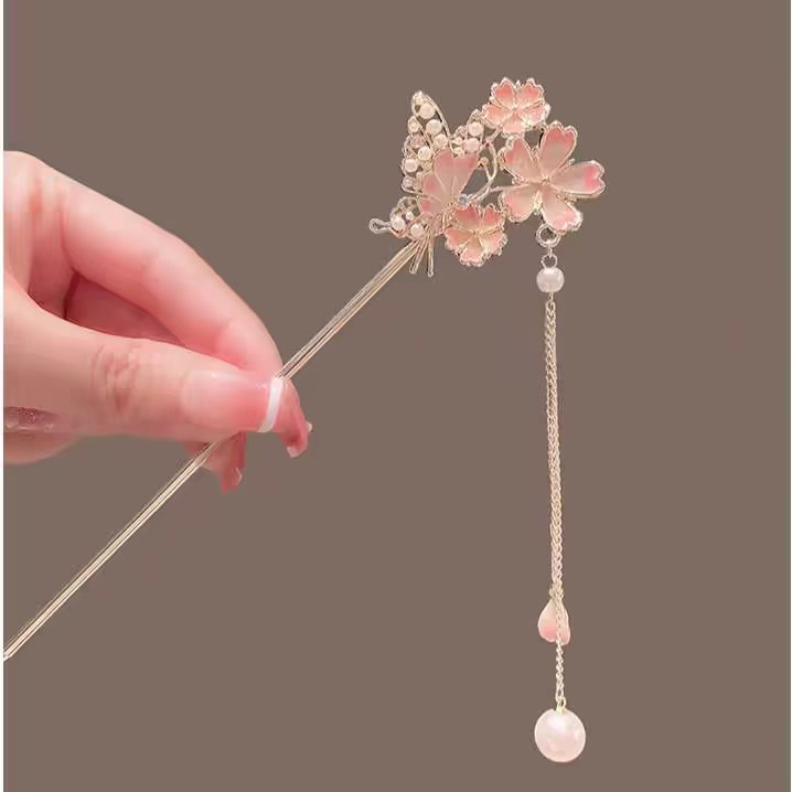 Sakura Hairpin with a High-End - Hanbok Hair Pin avaliação e preço