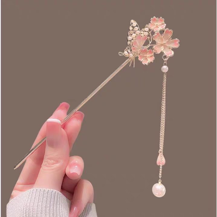 Sakura Hairpin with a High-End - Hanbok Hair Pin avaliação e preço