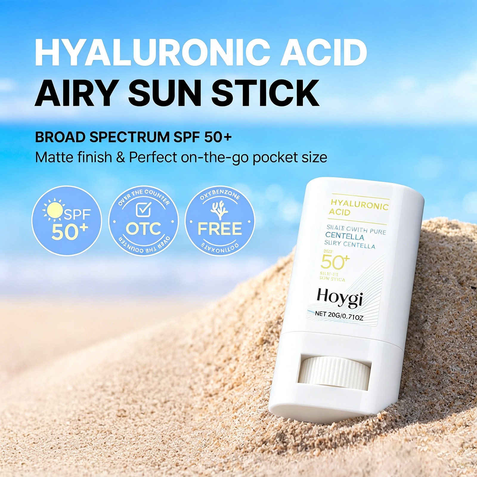 Hyaluronic Acid Watery Sun Sti - Sunstick Korean Spf avaliação e preço