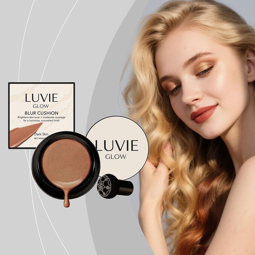 LUVIE GLOW Korean Mushroom Puf - Bb Cushion Korean avaliação e preço