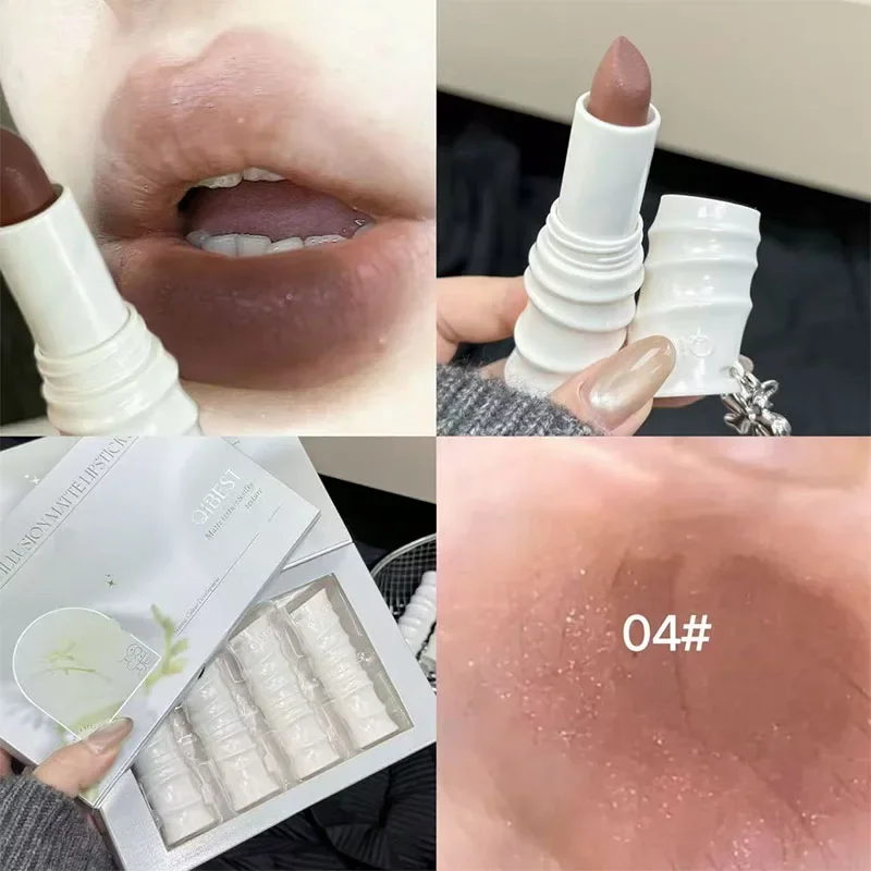 New Matte Nude Brown Lipstick  - Lip Tint Korean avaliação e preço