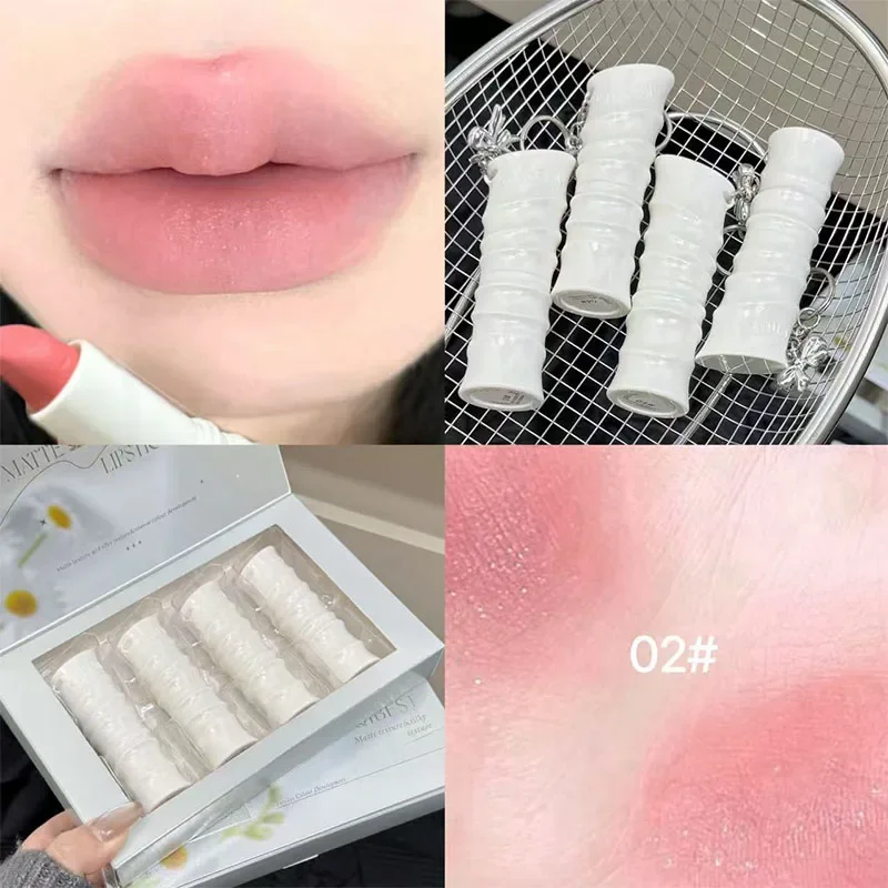 New Matte Nude Brown Lipstick  - Lip Tint Korean avaliação e preço