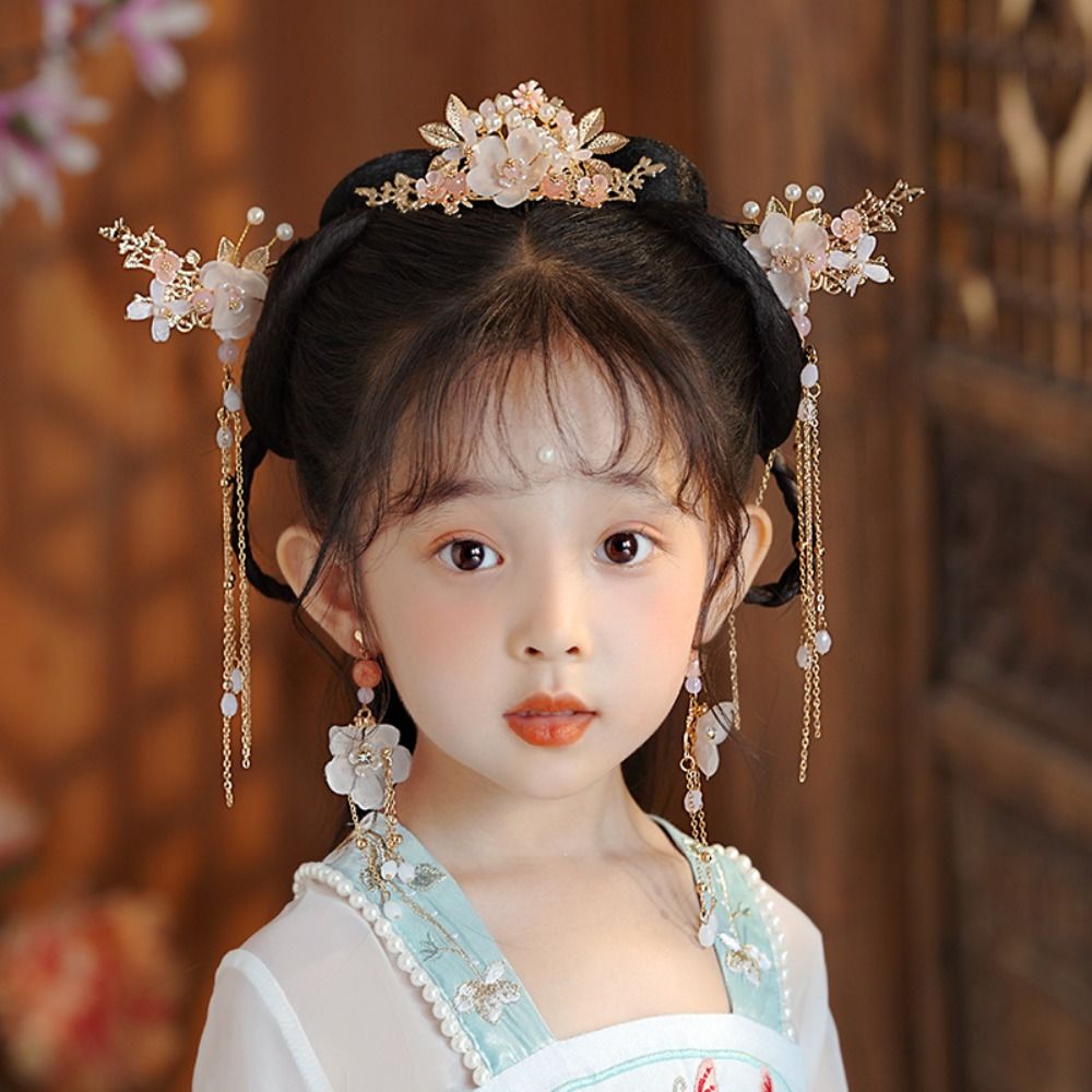 Ancient Hanfu Headdress Fairy  - Hanbok Hair Pin avaliação e preço