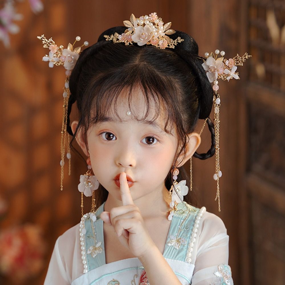 Ancient Hanfu Headdress Fairy  - Hanbok Hair Pin avaliação e preço