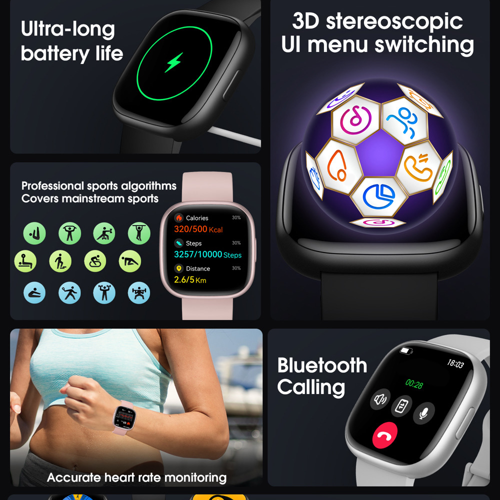 Outdoor Multi-function Smartwa - Lifestyle Of Korean avaliação e preço