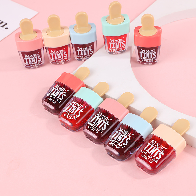 12Pcs Korea Fruit Lip Tint Ice - Lip Tint Korean avaliação e preço