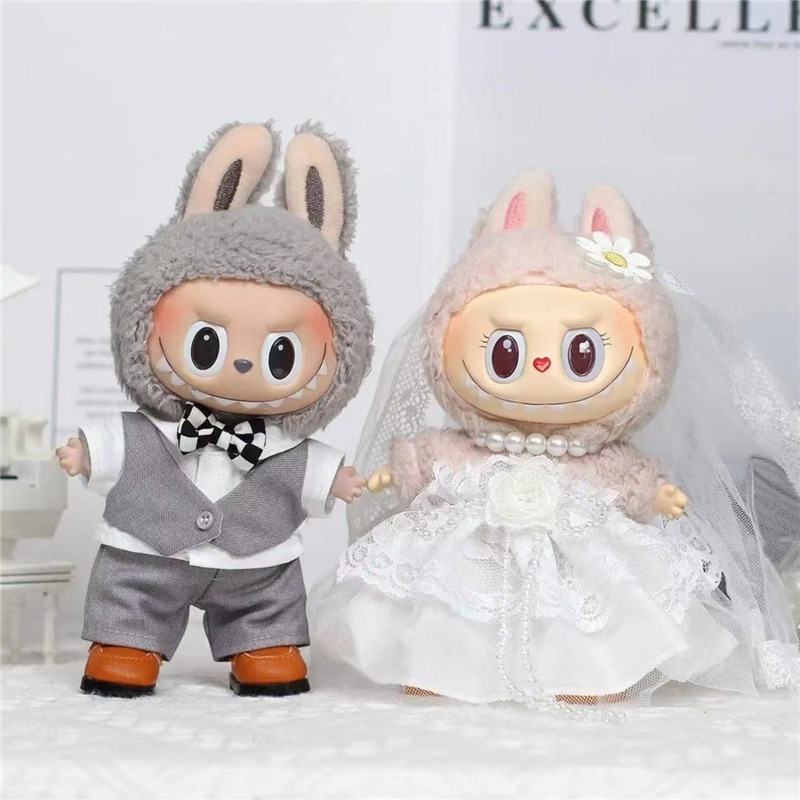 15 17cm For Labubu Doll Korean - Korean Lifestyle Items avaliação e preço