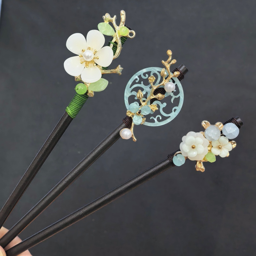 Chinese Hanfu Hair Stick Handm - Hanbok Hair Pin avaliação e preço