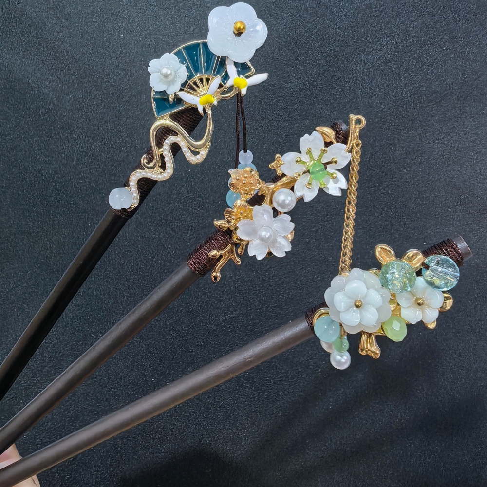 Chinese Hanfu Hair Stick Handm - Hanbok Hair Pin avaliação e preço